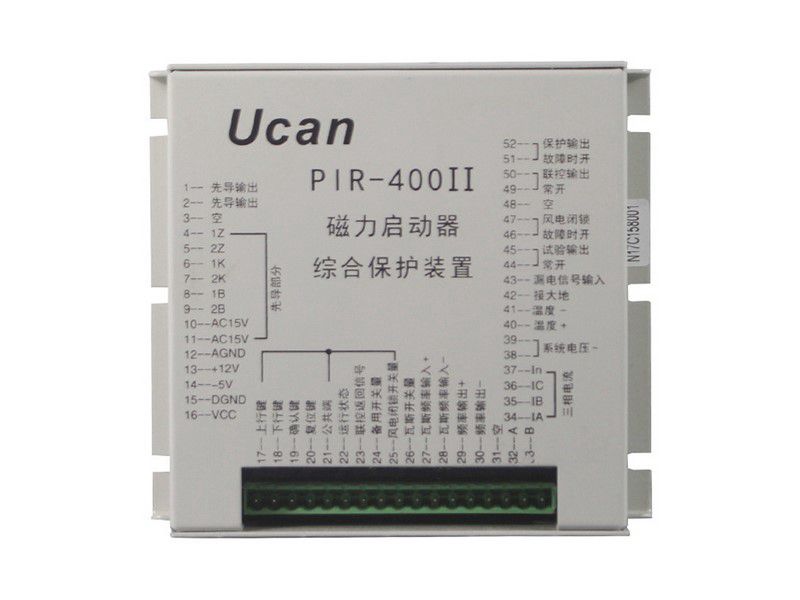 PIR-400III磁力启动器综合保护装置_上海颐坤自动化控制设备有限公司(图1)
